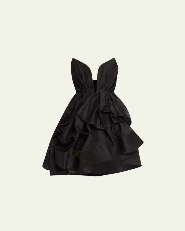 Illuminate Draped Mini Dress